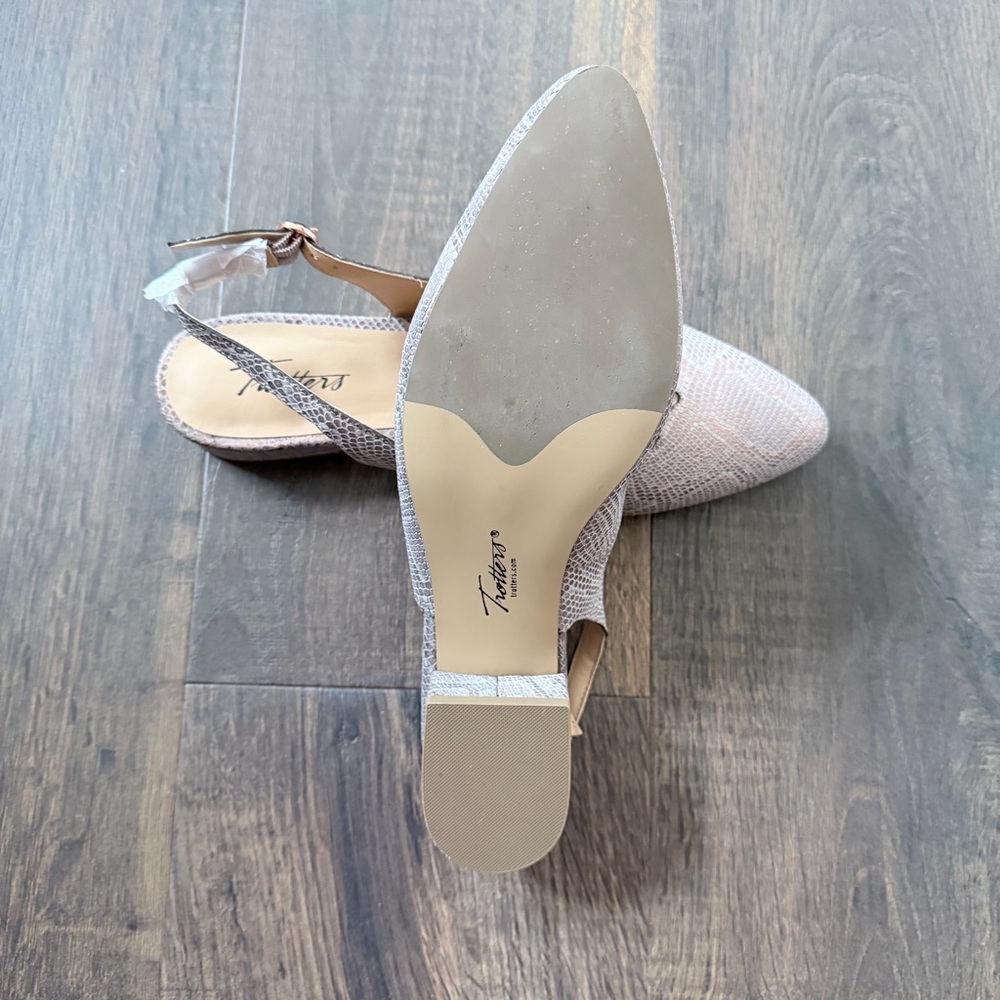 NIB Trotter’s Joselyn Slingback | Rose Gold Metallic | Size: 9W - Picture 8 of 9